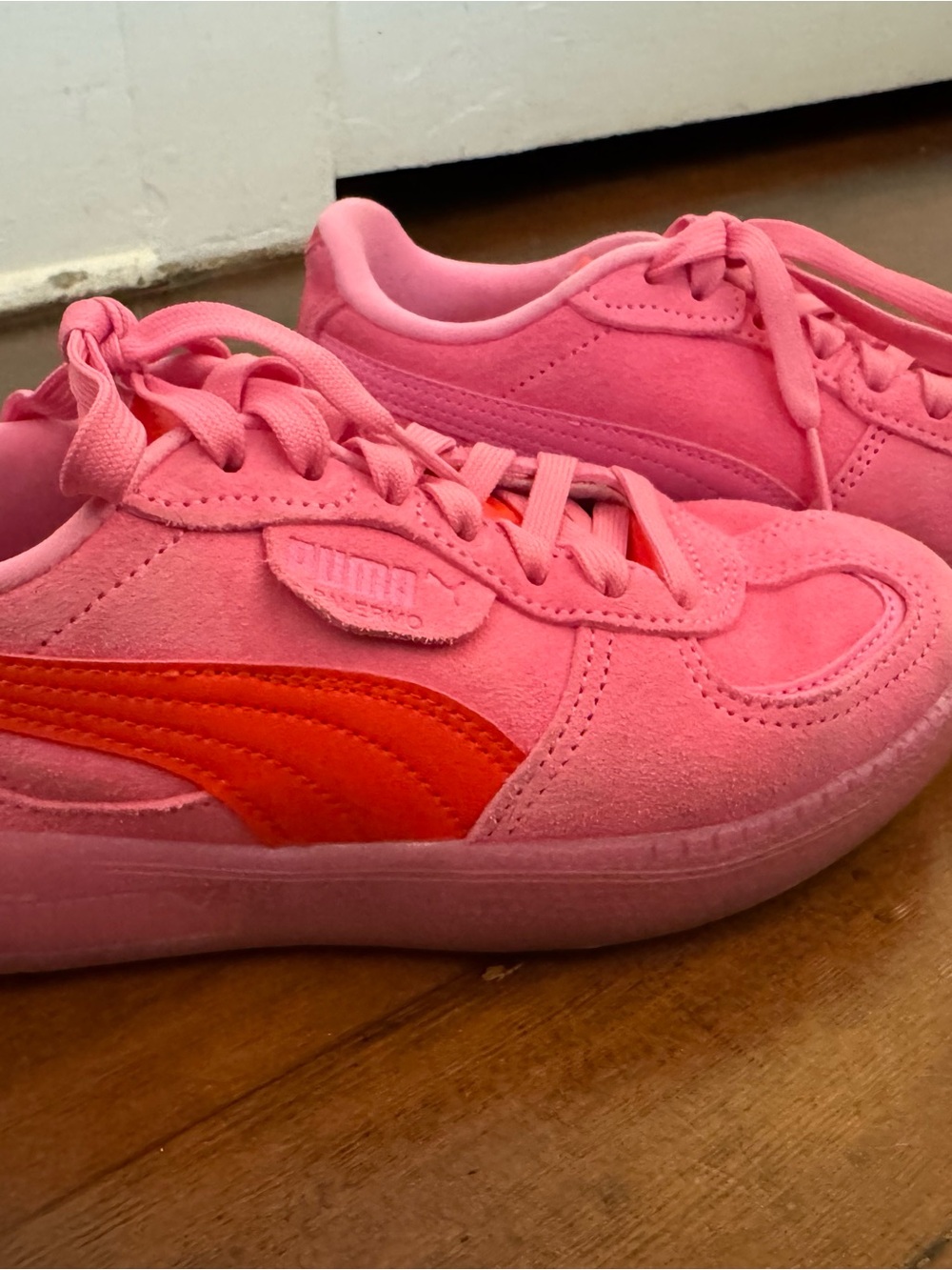 Puma Palermo Moda Xtra Women’s Sneakers in Poison Pink-Redmazing